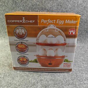 Copper Chef Perfect Precise & Effortless Automatic Egg Maker 14 Egg Capacity New